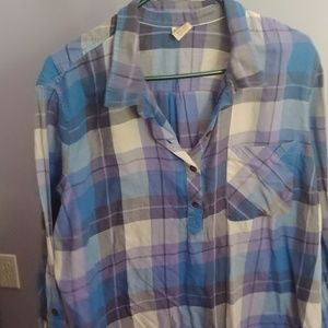 Blue and Purple Flannel!